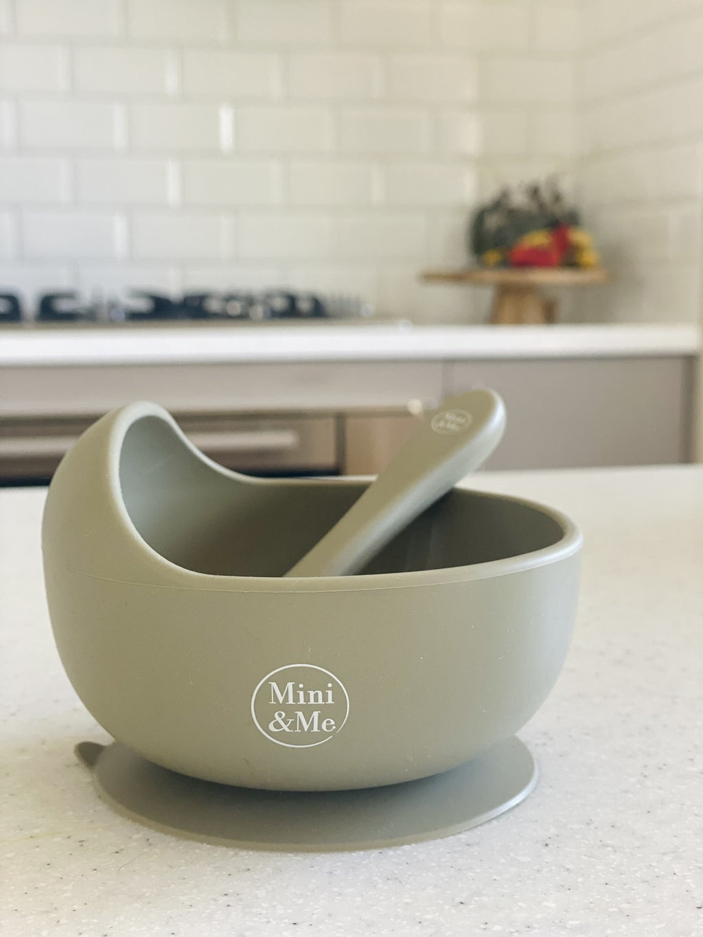 Mini & Me Wave Bowl & Spoon - The Toy Station