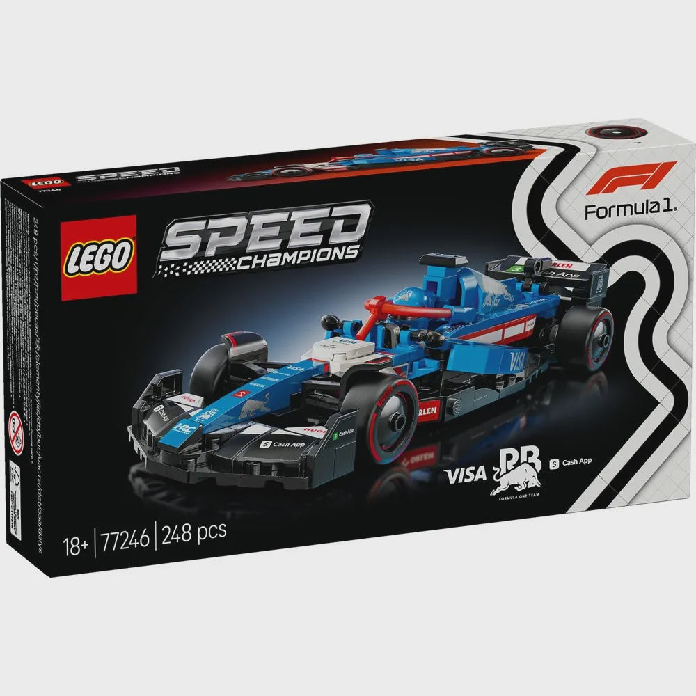 Lego 77246 Visa Cash App RB VCARB 01 F1® Race Car - The Toy Station