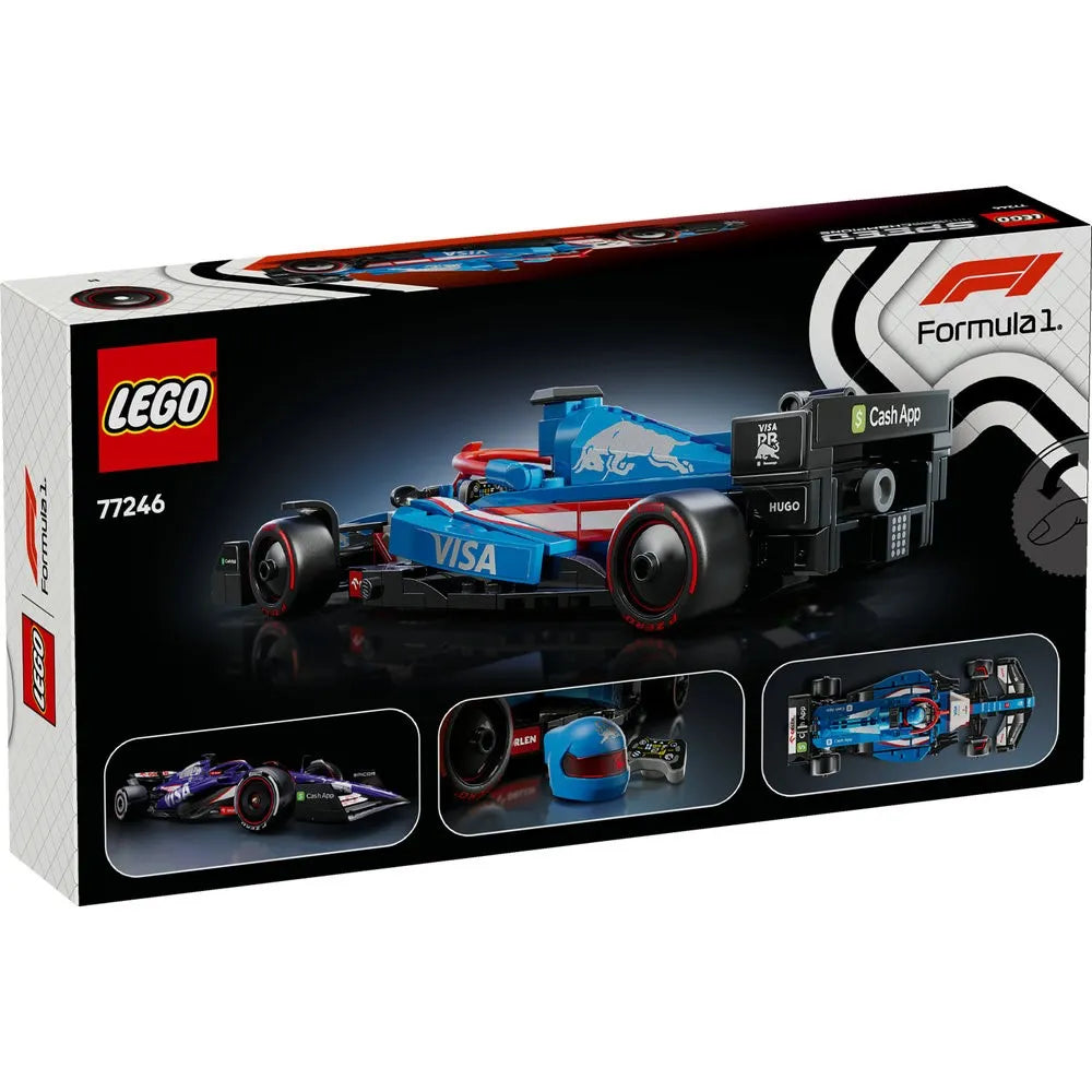 Lego 77246 Visa Cash App RB VCARB 01 F1® Race Car - The Toy Station