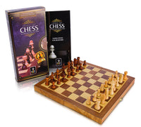 Smart Brain French Cut Chess Folding 30cm Set