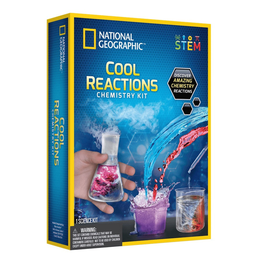 National Geographic Cool Reactions Chemistry Kit - The Toy Station