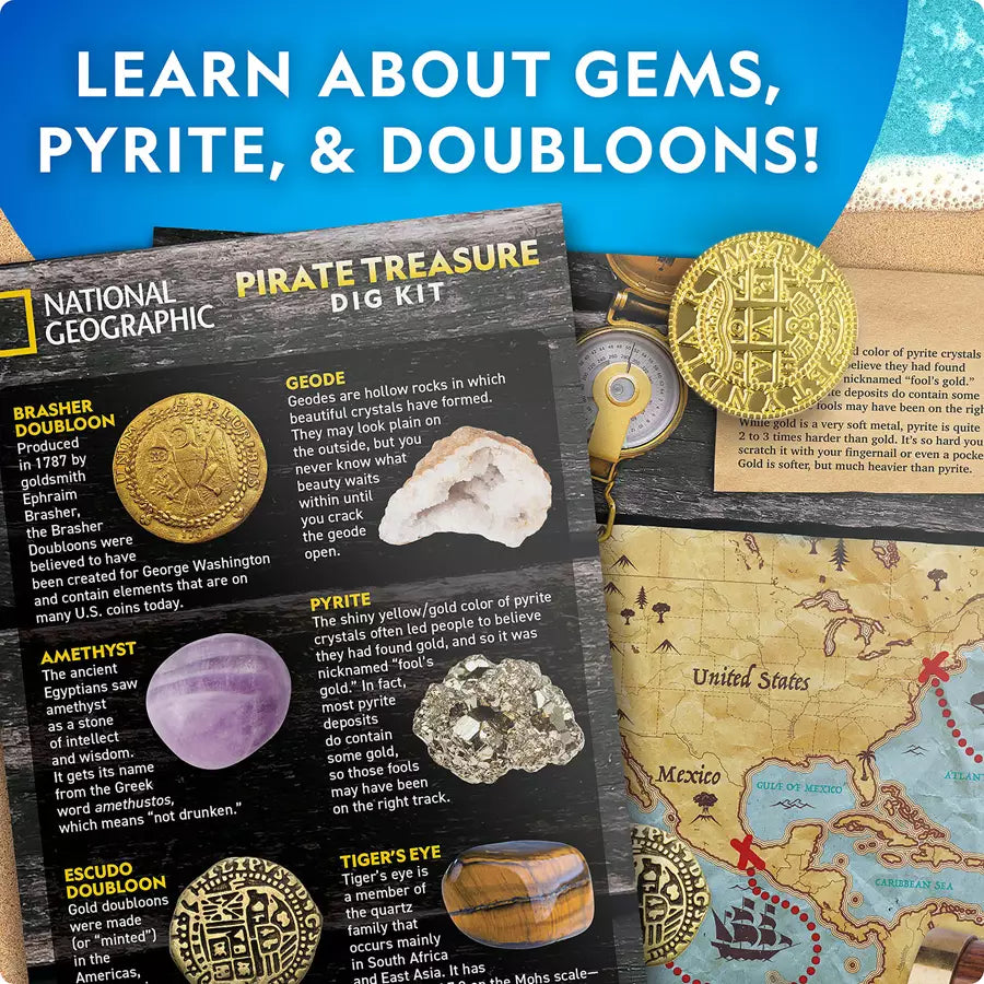 Pirate Treasure Dig Kit