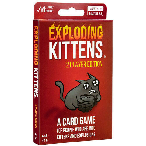 Exploding Kittens 2 Player Edition - The Toy Station