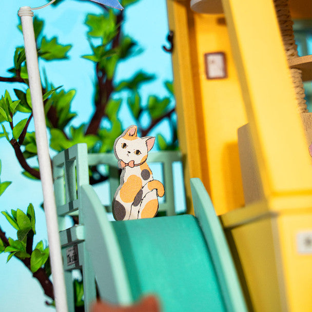 DIY Miniature House - Cat House - The Toy Station