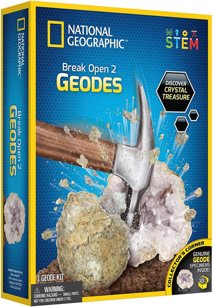 National Geographic Break Open 2 Geodes