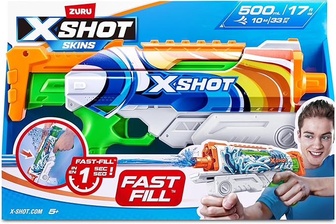 Zuru XShot Skins Water Gun - The Toy Station