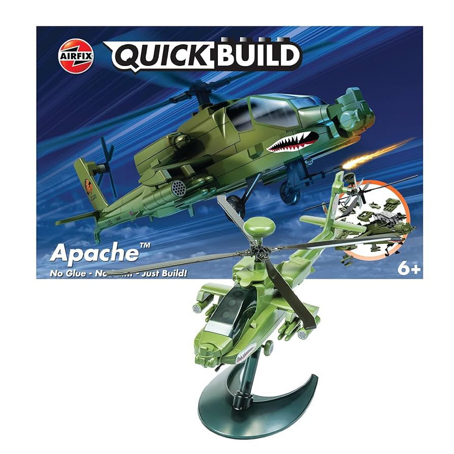 Airfix Quickbuild Apache - The Toy Station