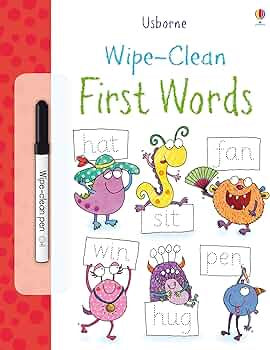 Wipe-Clean First Words