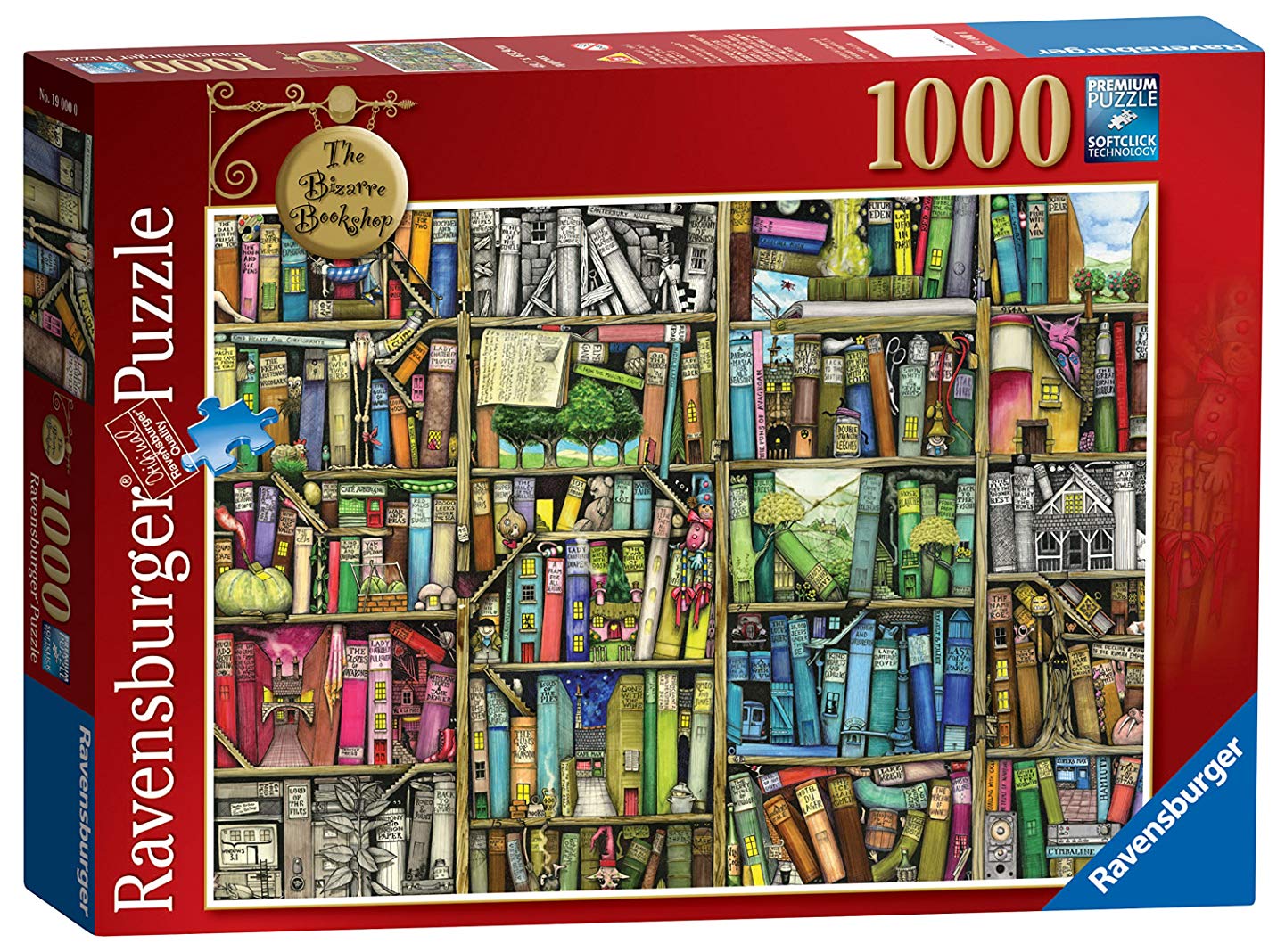 The Bizzarre Bookshop 2 1000pc - The Toy Station