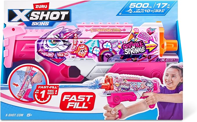 Zuru XShot Skins Water Gun - The Toy Station