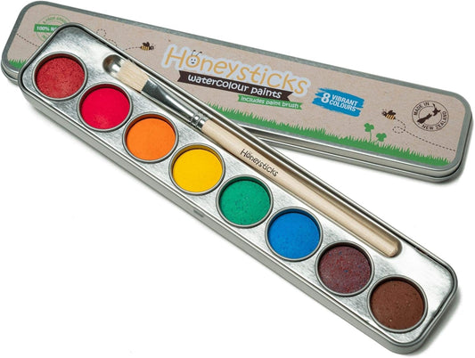 Honey Sticks Water Colour Paints - The Toy Station