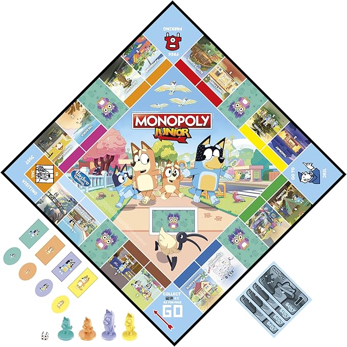 Monopoly Junior Bluey - The Toy Station