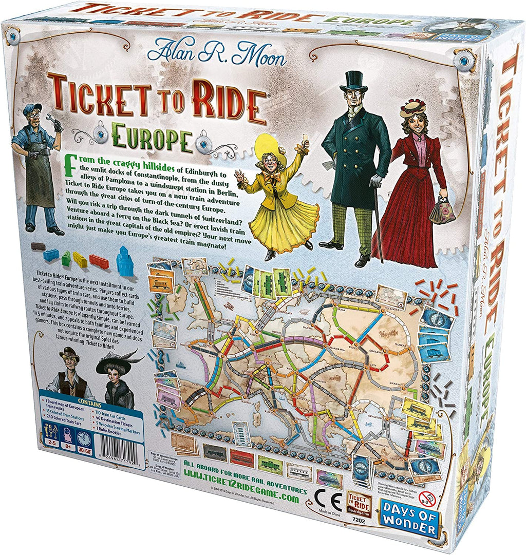 Ticket to Ride Europe - The Toy Station