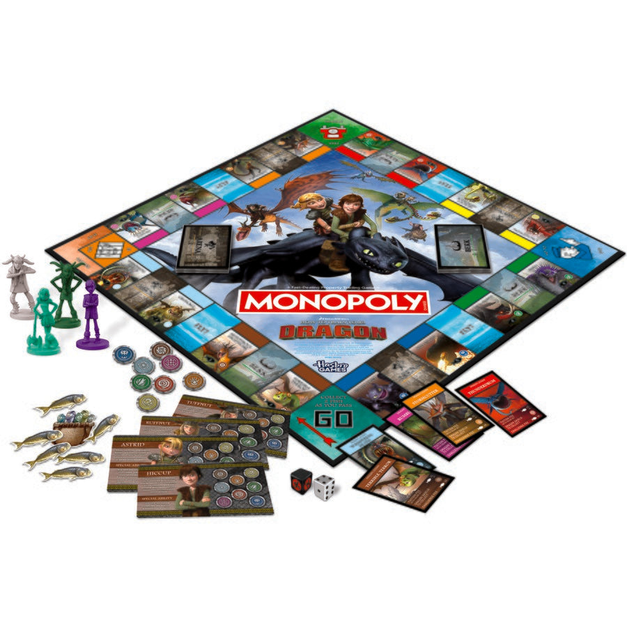 Monopoly - How to Train your Dragon - The Toy Station
