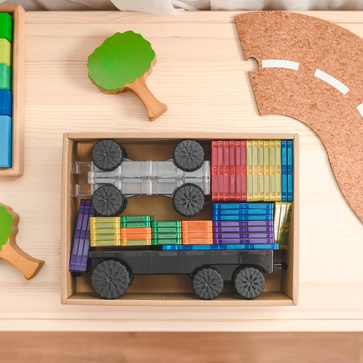 Connetix Rainbow Transport Pack 50pc - The Toy Station