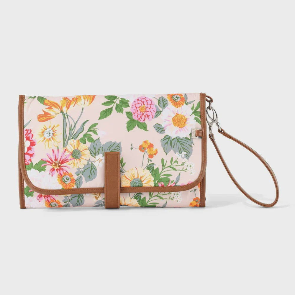 Changing Mat Clutch - Garden Party
