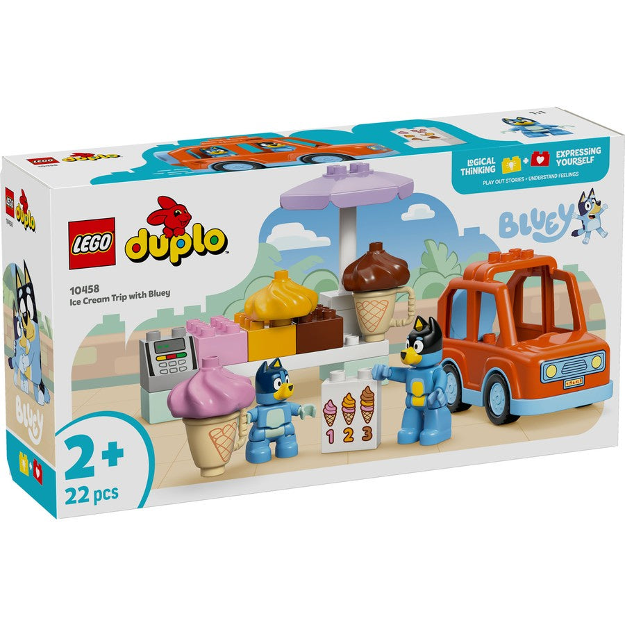 Duplo 10458 Ice Cream Trip with Bluey - The Toy Station