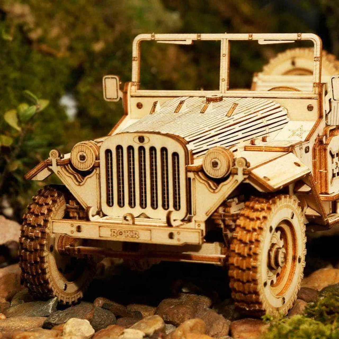 ROKR 1:18 Army Field Car