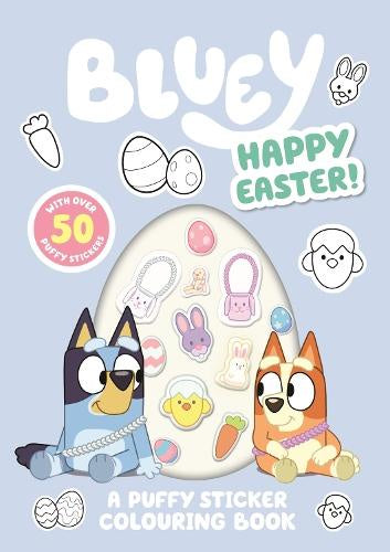 Bluey Happy Easter Puffy Sticker Book