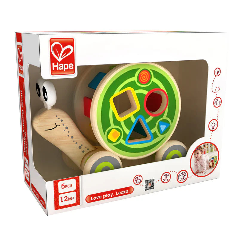 Hape Walk-A-Long Snail - The Toy Station