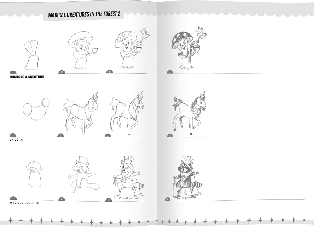 eeBoo Learn To Draw- Magical Creatures