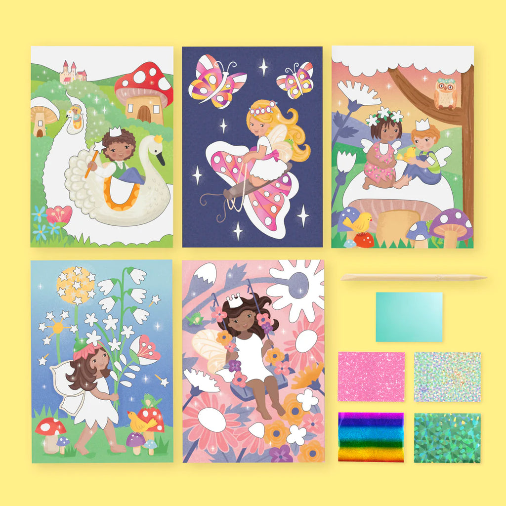 Tiger Tribe Foil Art-Fairies - The Toy Station