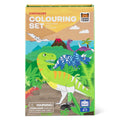 Tiger Tribe Dinosaur Colouring Set - The Toy Station