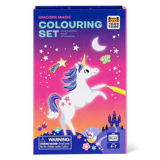 Tiger Tribe Colouring Set-Unicorn Magic - The Toy Station