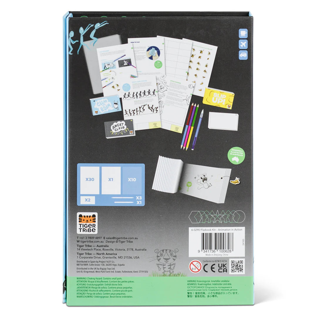 Tiger Tribe Flipbook Kit - The Toy Station