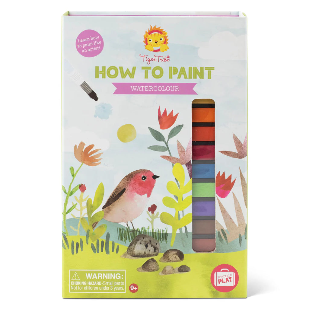 Tiger Tribe How to Paint Watercolour - The Toy Station