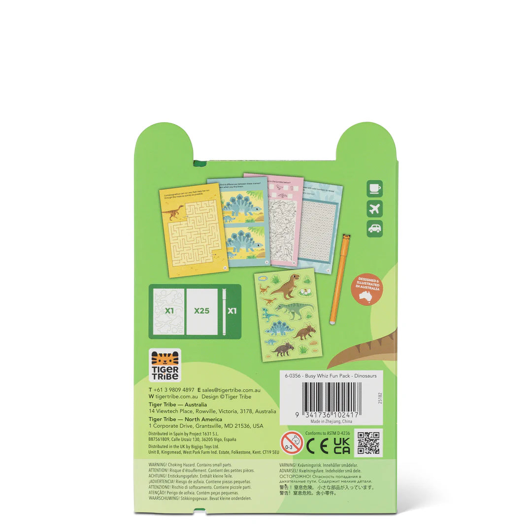 Busy Whiz Fun Pack - Dinosaurs - The Toy Station