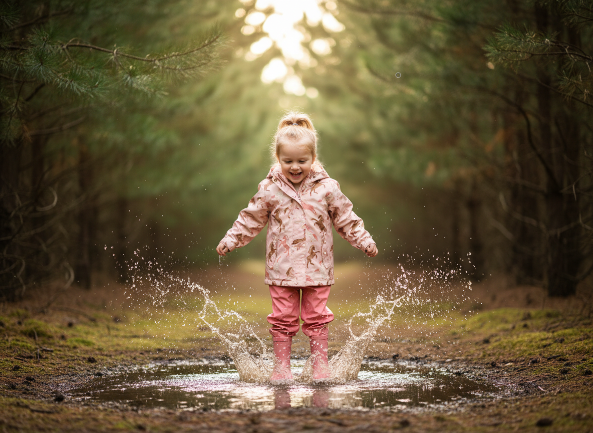 Explorer Jacket - Blush Ponies