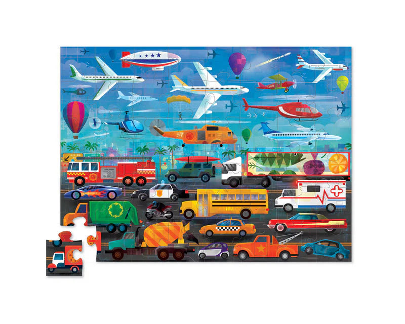 Crocodile Creek 48pc Above & Below Floor Puzzle - The Toy Station