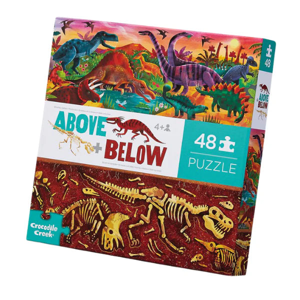 Crocodile Creek 48pc Above & Below Floor Puzzle - The Toy Station