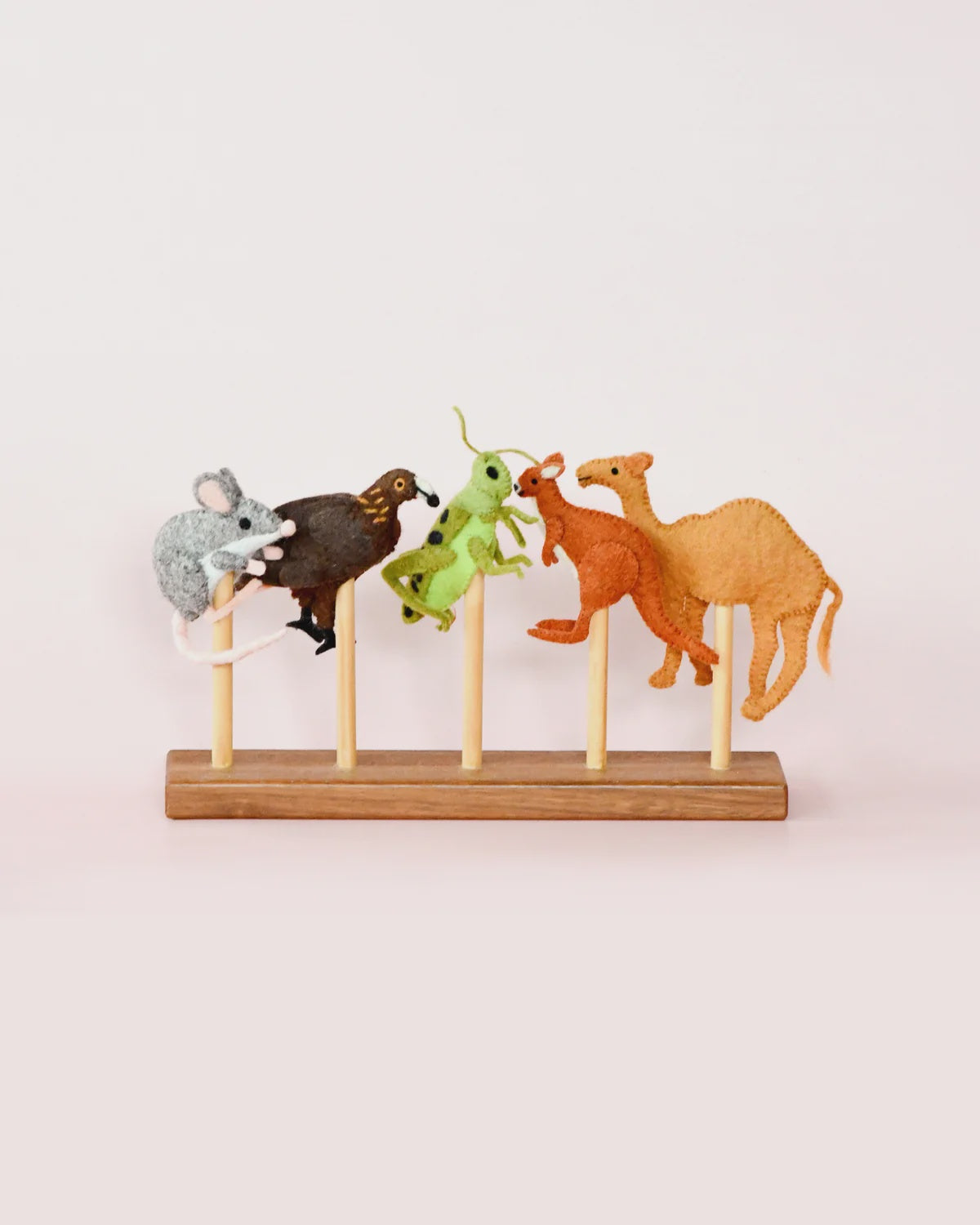 Australian Desert Animals Finger Puppets Set