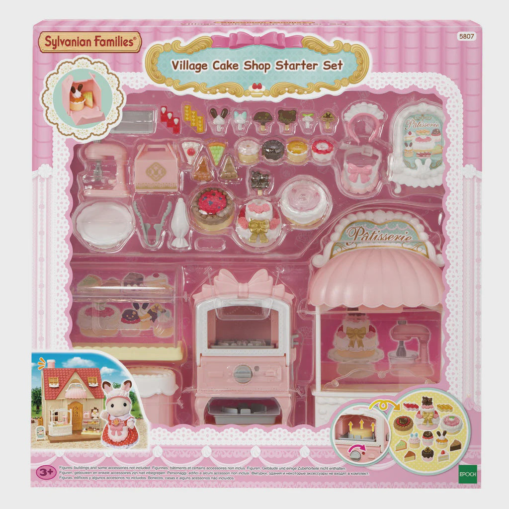 Sylvanian Families Village Cake Shop Starter Set - The Toy Station