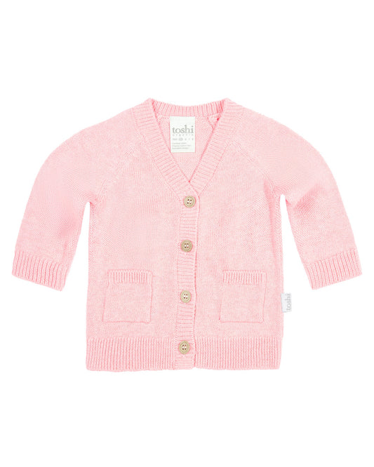 Organic Cardigan Remy Pearl
