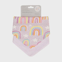 All4Ella 2pk Reversable Bandana Bibs
