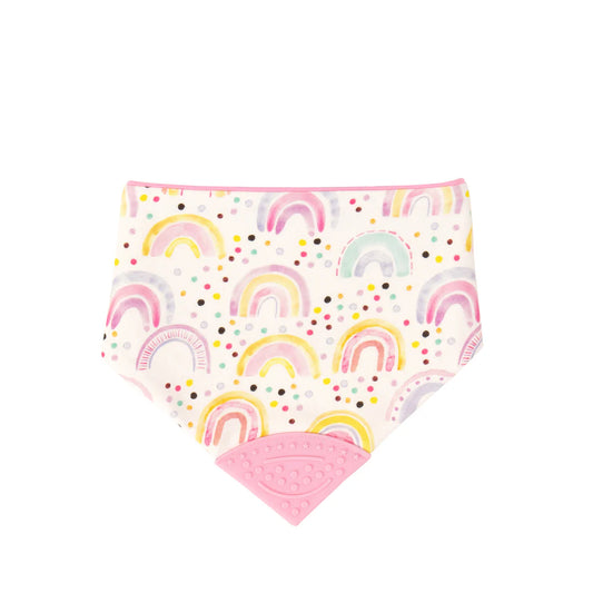 All4Ella Bandana Bib with Teether