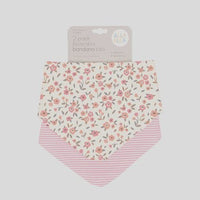 All4Ella 2pk Reversable Bandana Bibs