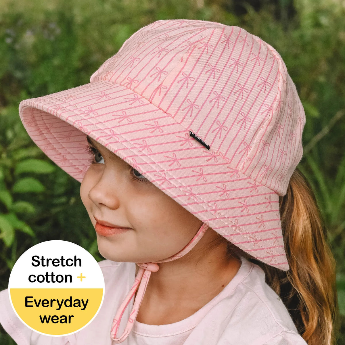 Ponytail Bucket Hat