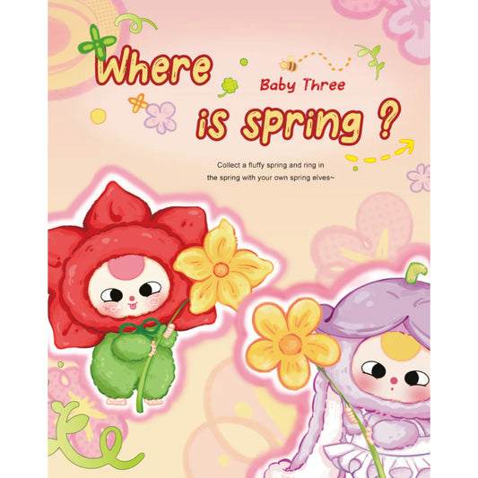 Baby Three 'Where's Spring?' Plush Blind Box