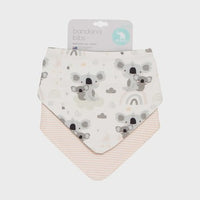All4Ella 2pk Reversable Bandana Bibs