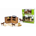 Stable Playset with Horses and Accessories