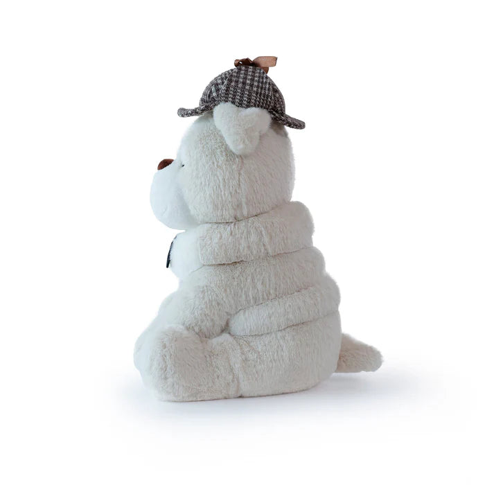 Boris Bulldog Soft Toy (Vegan Angora) 10"/ 26cm