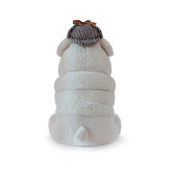 Boris Bulldog Soft Toy (Vegan Angora) 10"/ 26cm