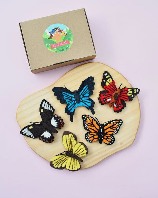 Butterflies Puppet Set