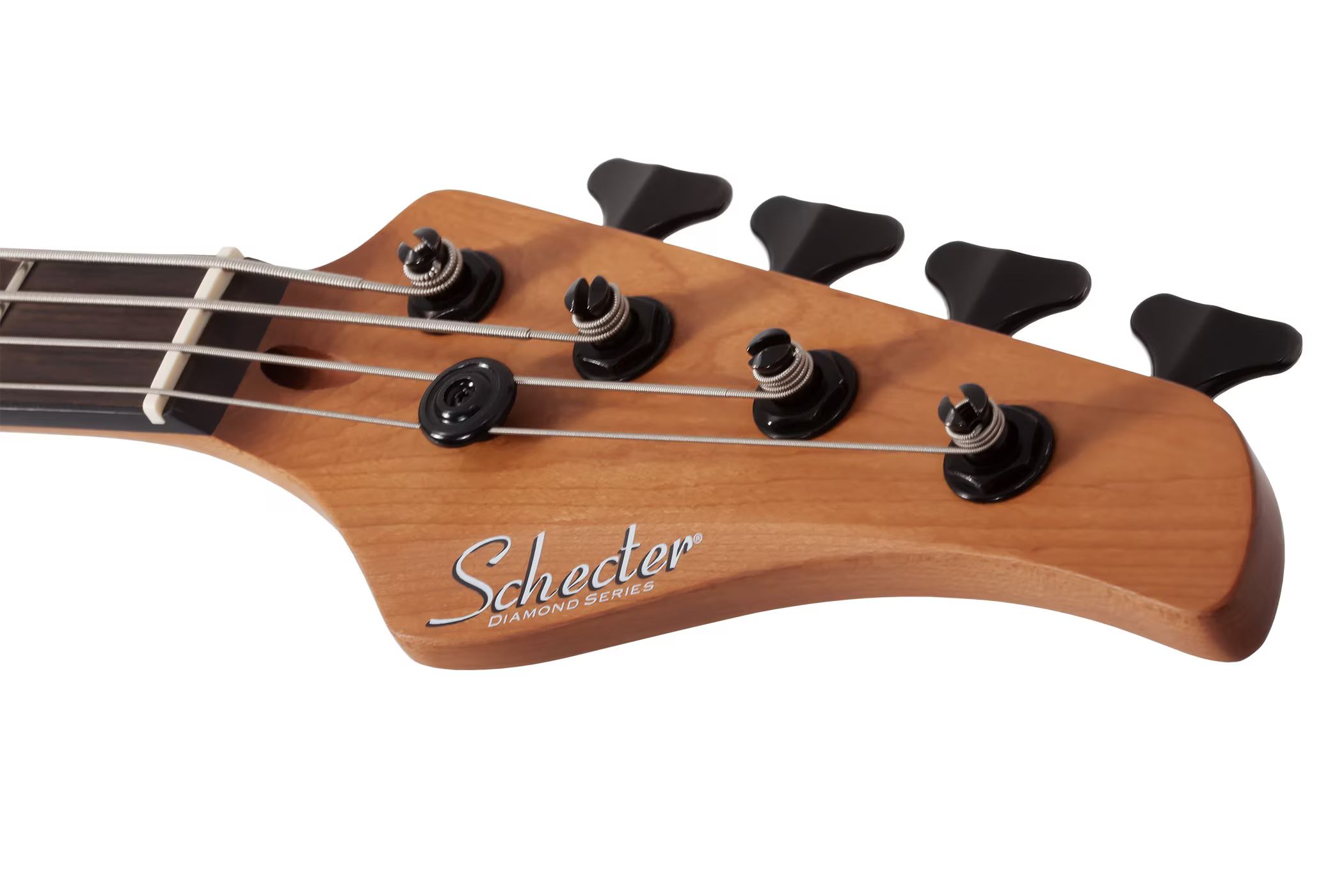 Schecter Electric Bass Guitar in Tobacco Burl