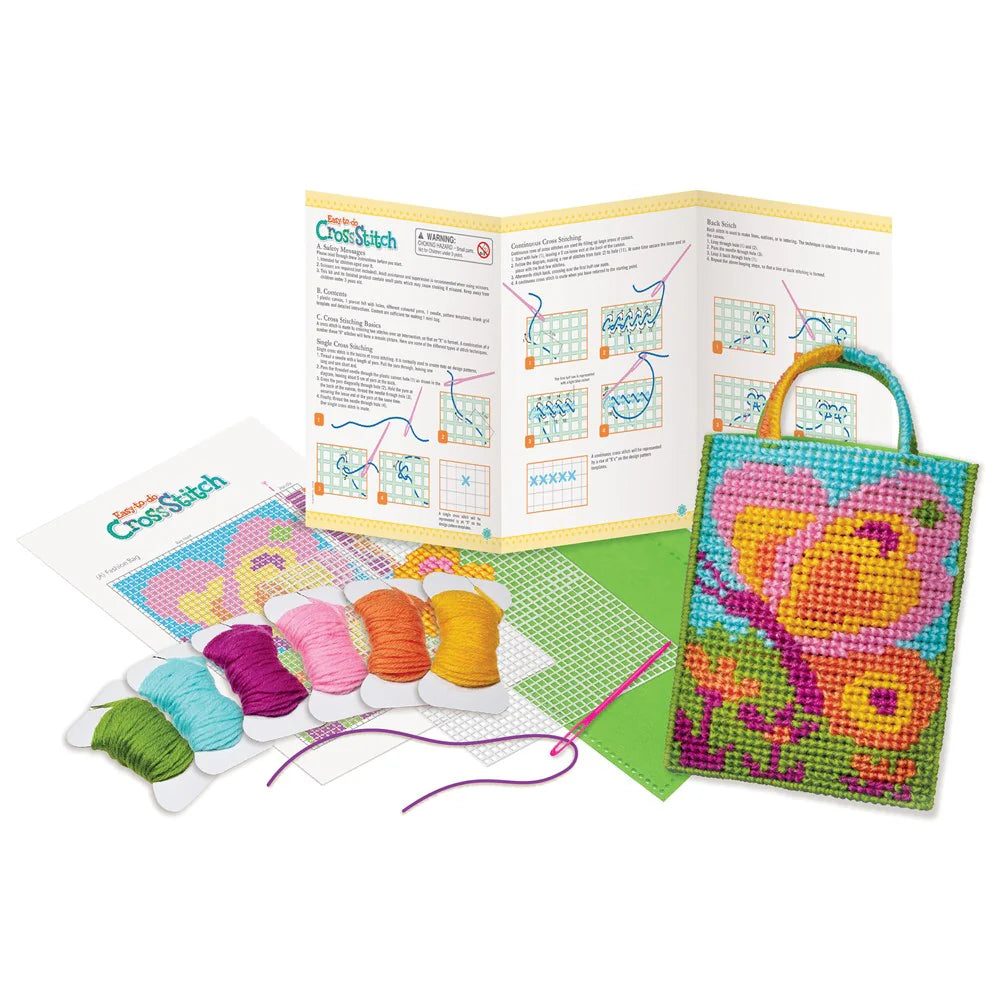 Easy-to-Do Cross Stitch Kit - The Toy Station