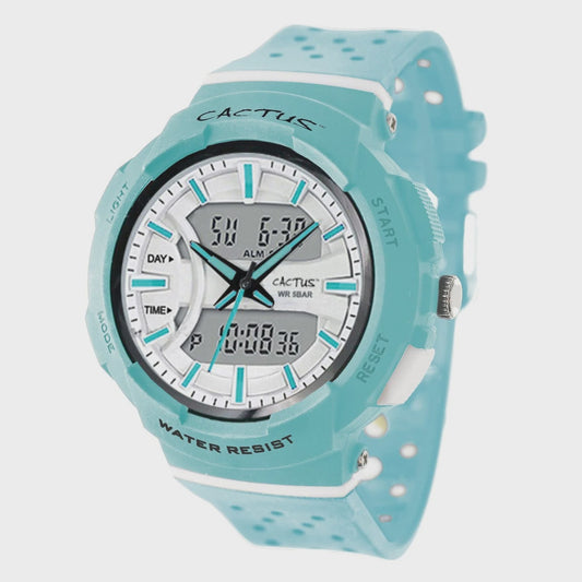 Combo - Kids AnaDigi Watch - Aqua